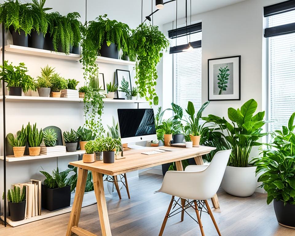 Zoek je de Beste Planten voor Je Thuiswerkplek?