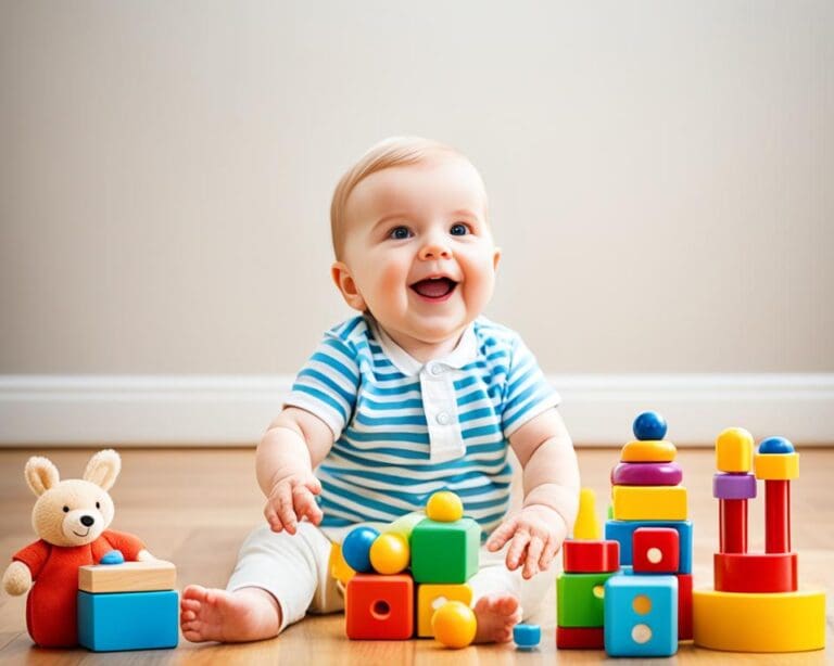 Hoe kan speelgoed helpen bij de motoriek van baby's?
