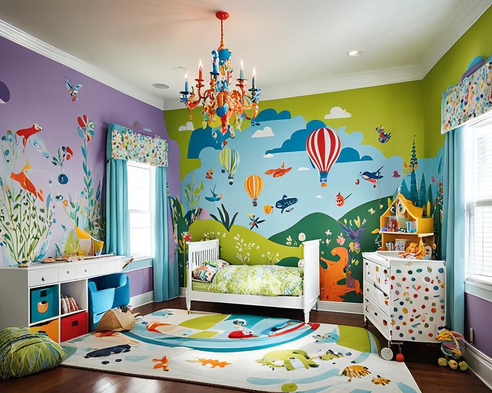 Kleurrijke Designstrategieën voor Kinderkamers