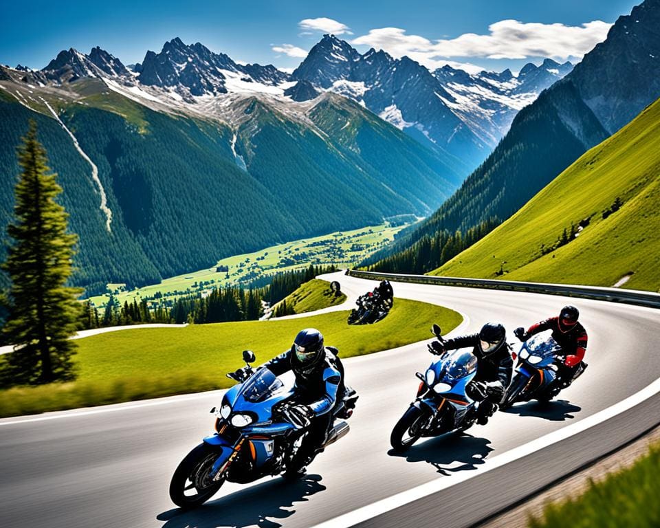 Motorvakantie Alpen