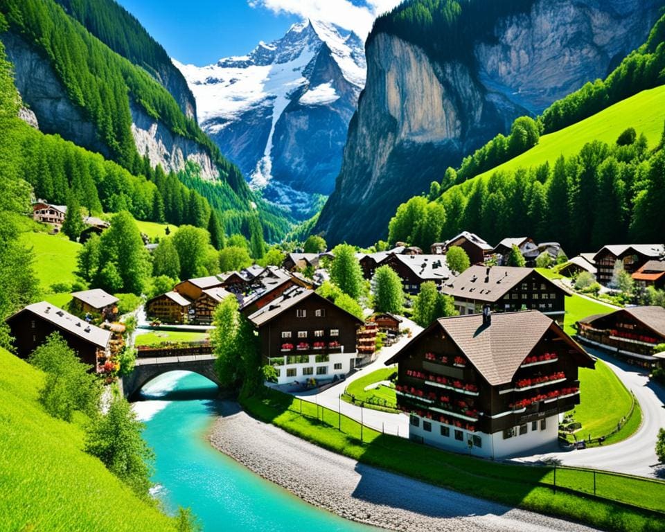 Op vakantie naar Lauterbrunnen