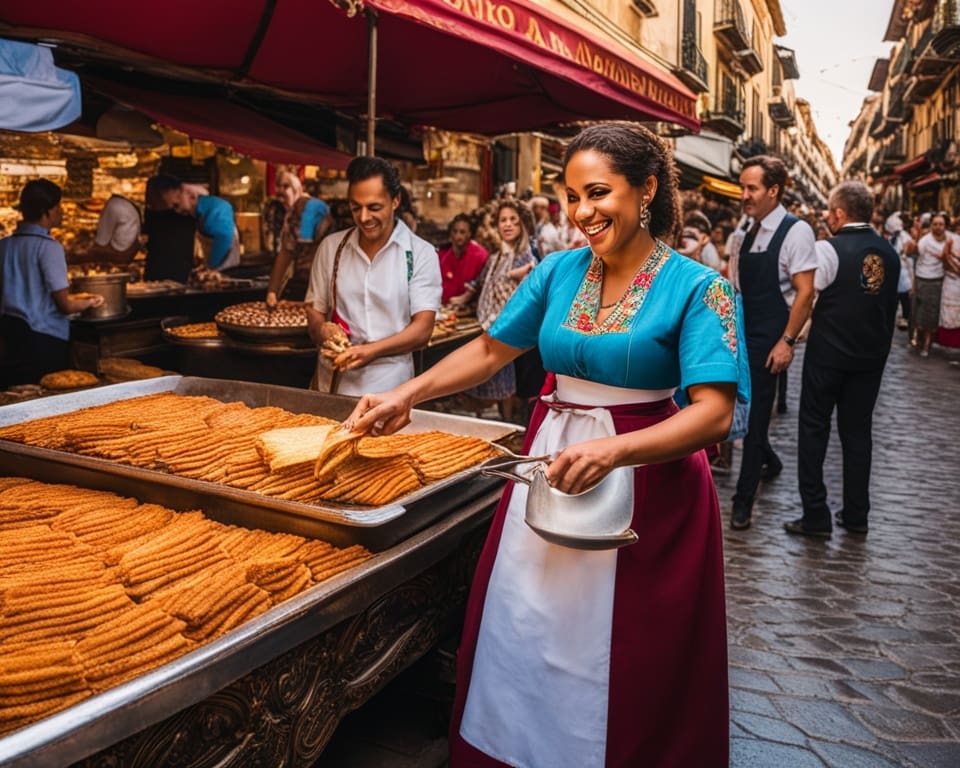 geschiedenis van churros