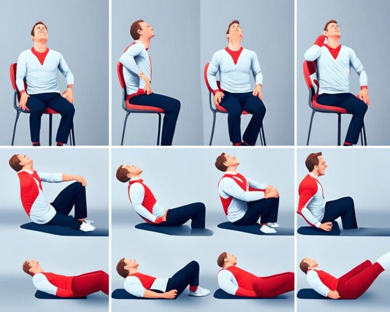 Welke oefeningen helpen tegen nek- en schouderpijn van het zitten?