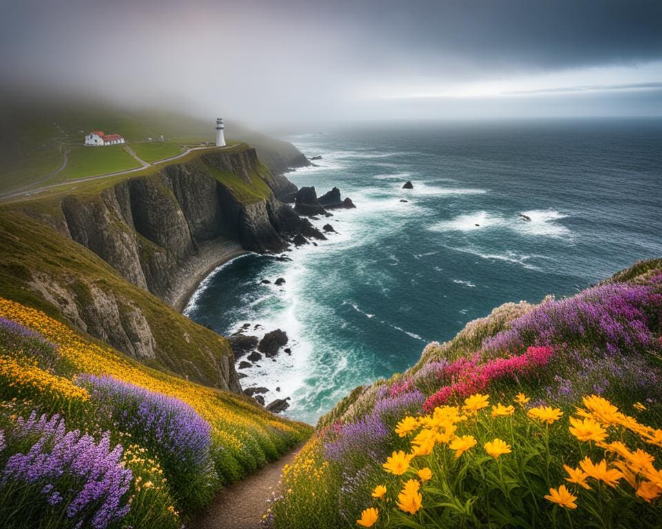 Kustwandelingen langs de Cliffs of Moher, Ierland