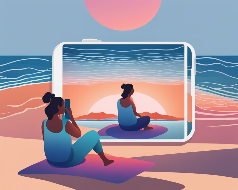 Mentale gezondheid verbeteren met meditatie-apps zoals Calm