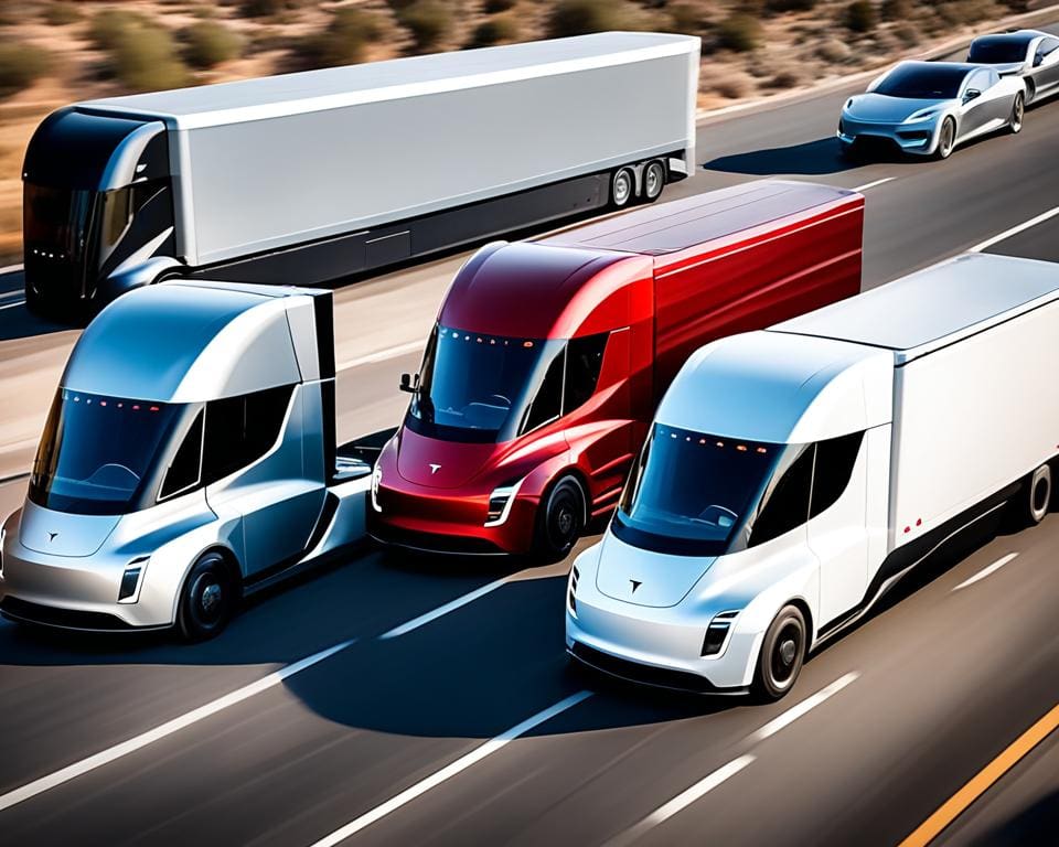 Tesla Semi elektrische vrachtwagen