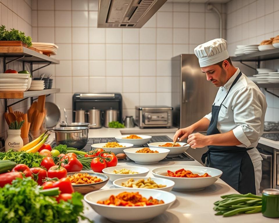 Efficiënt koken in de keuken