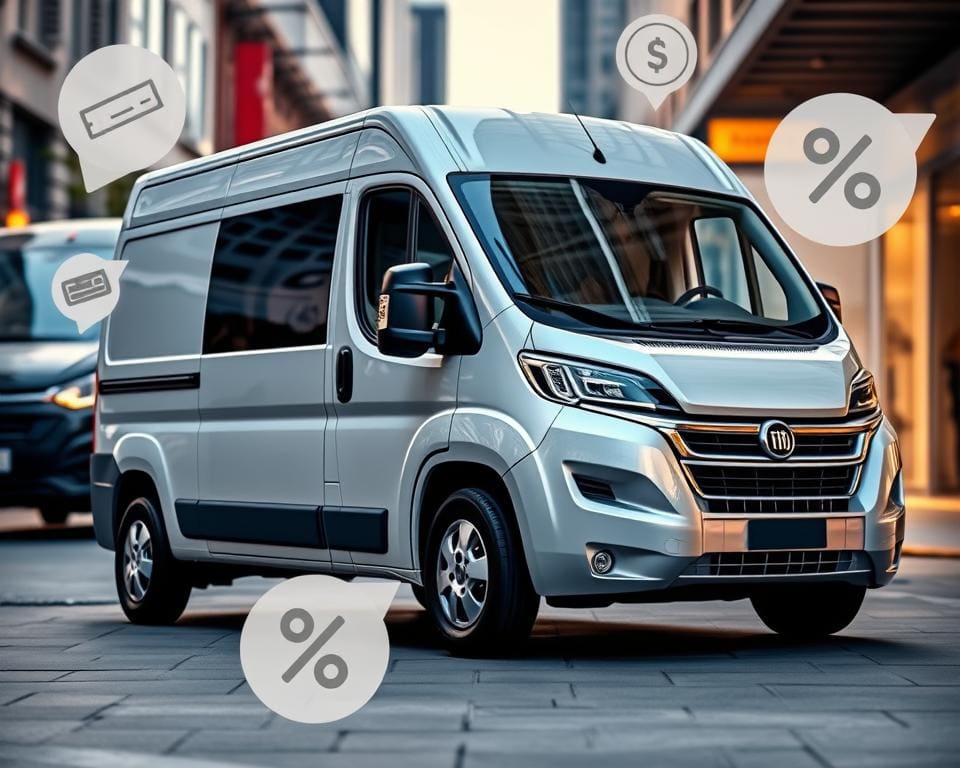 Fiat bestelbus prijzen en financieringsopties