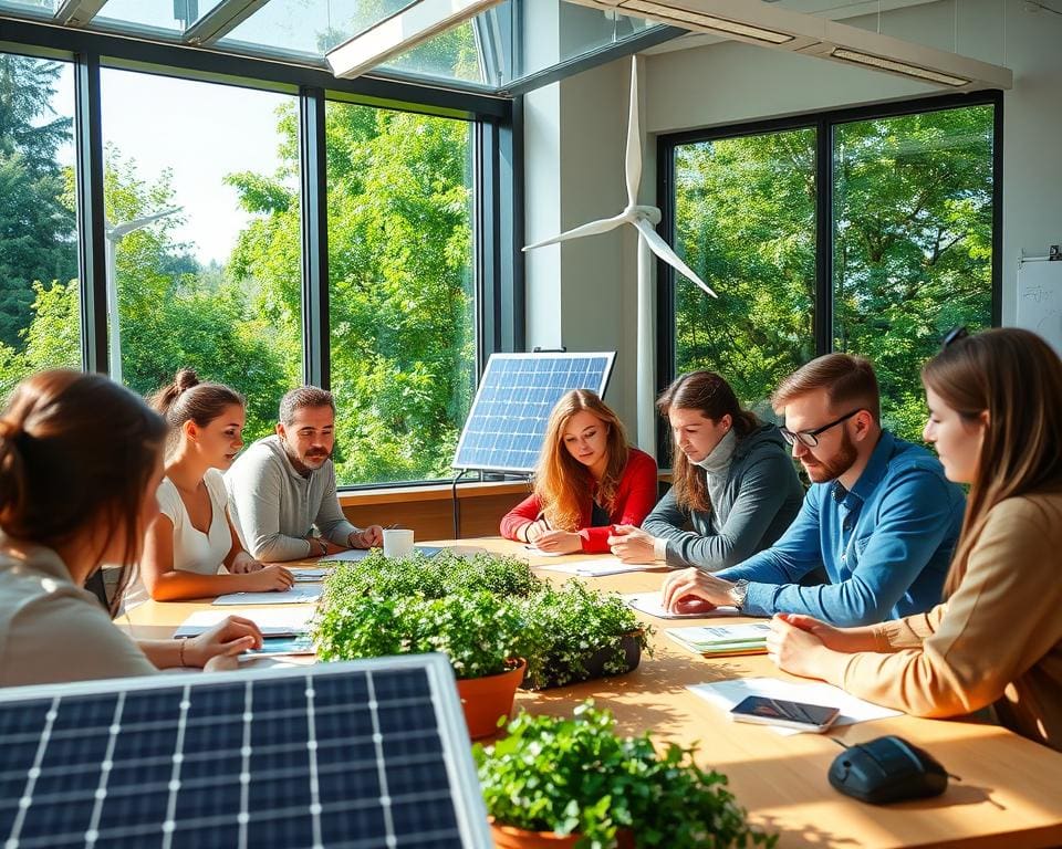 Groene energie en opleidingen in groene energie