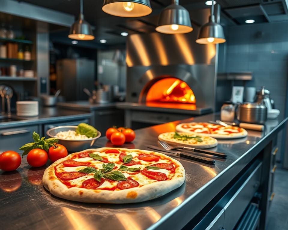 HCB Pizzawerkbank: Efficiëntie en versheid voor pizzarestaurants