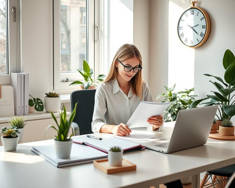 Hoe organiseer je een efficiënte werkdag zonder stress?