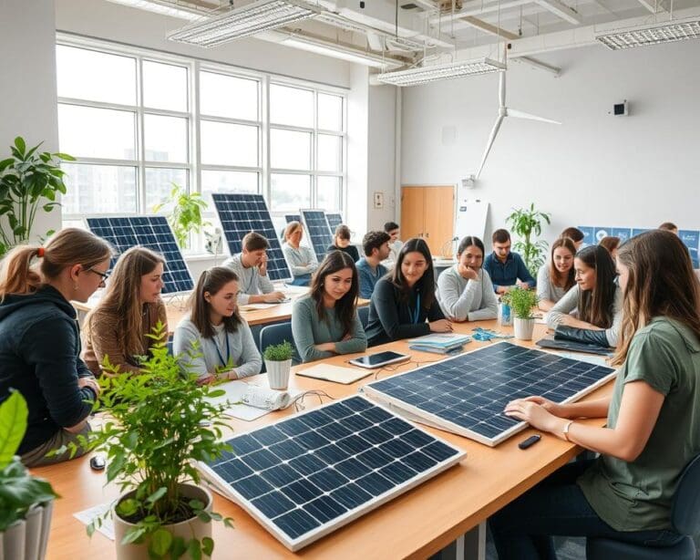 Opleidingen in groene energie: De toekomst van werk