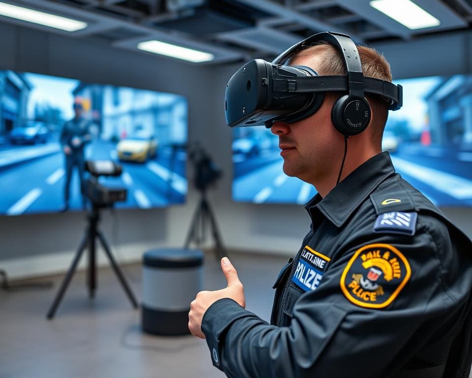 Politietraining met virtual reality