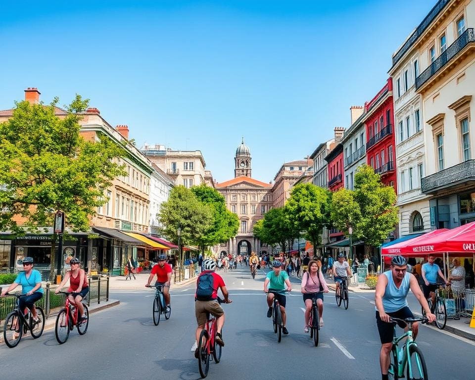 Stadsfietstocht langs lokale hotspots en verborgen juweeltjes