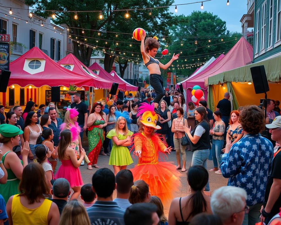 Theaterfestival met straatoptredens en onverwachte acts