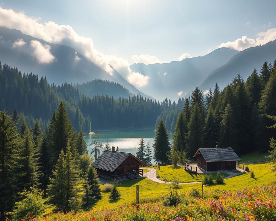 Verdiep je in de rust van Schwarzwald, Duitsland