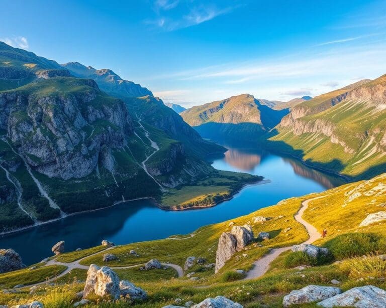 Wandelen langs de fjorden van Noord-Noorwegen