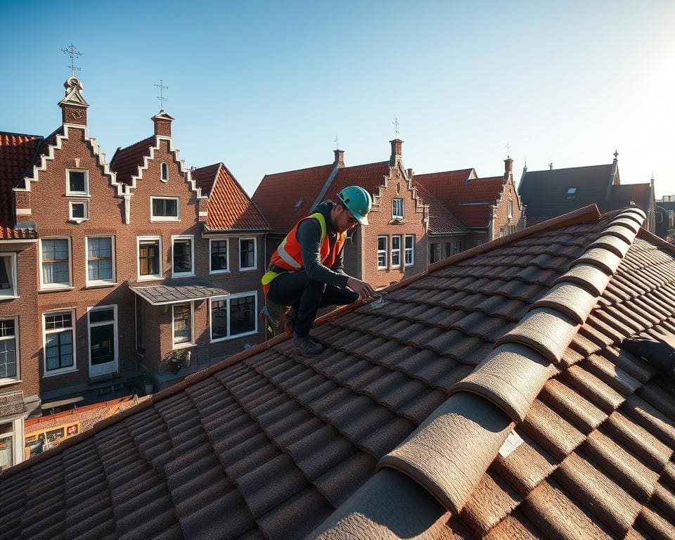 dakdekker Gouda voor inspectie en reparatie