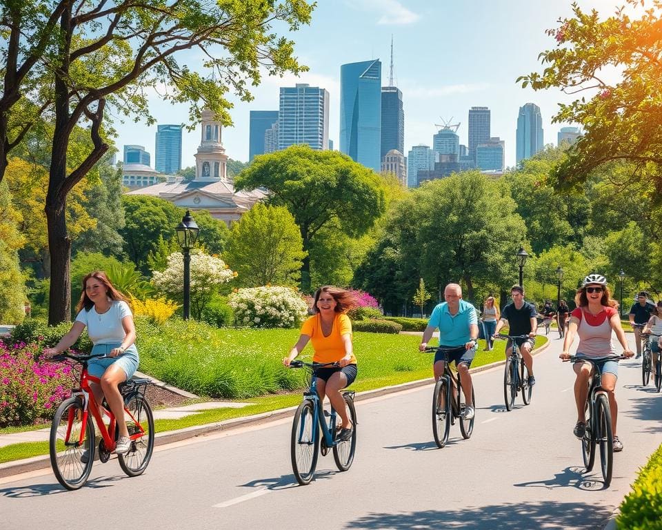 gezondheid en welzijn door fietsen