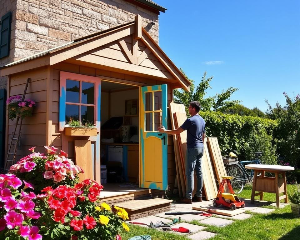 tips voor tuinhuisje renovatie