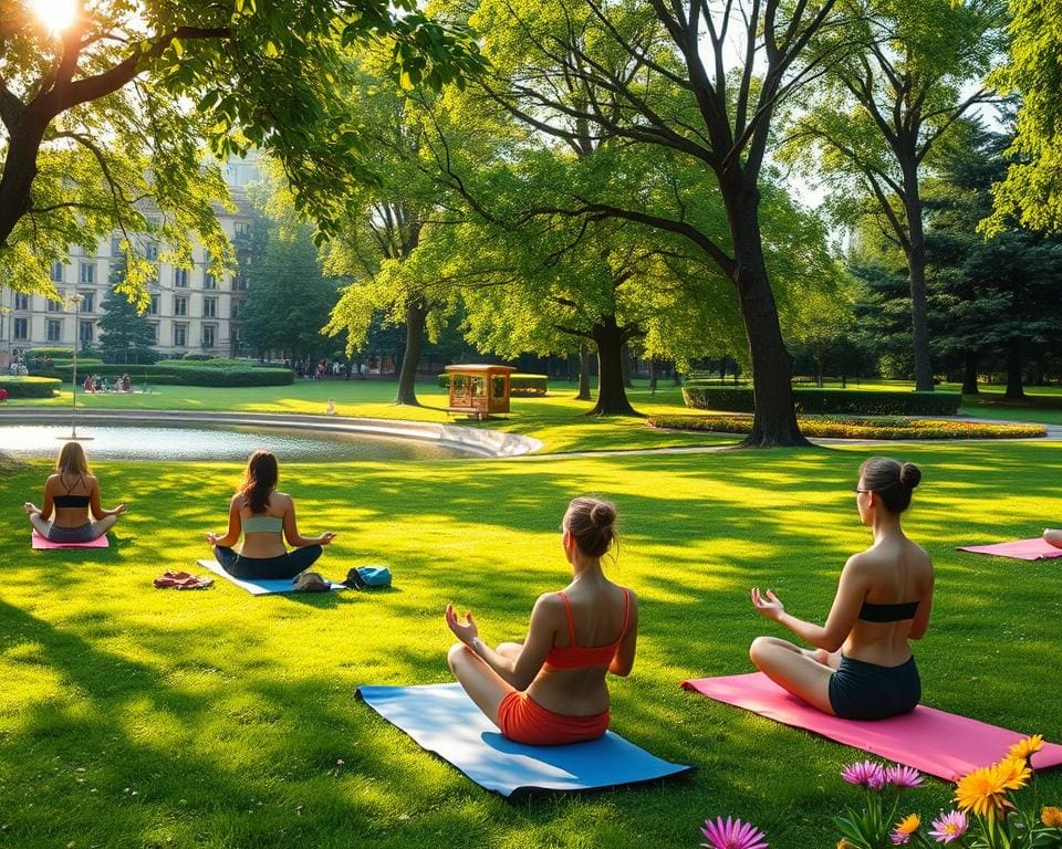 voordelen van ontspanning in het park