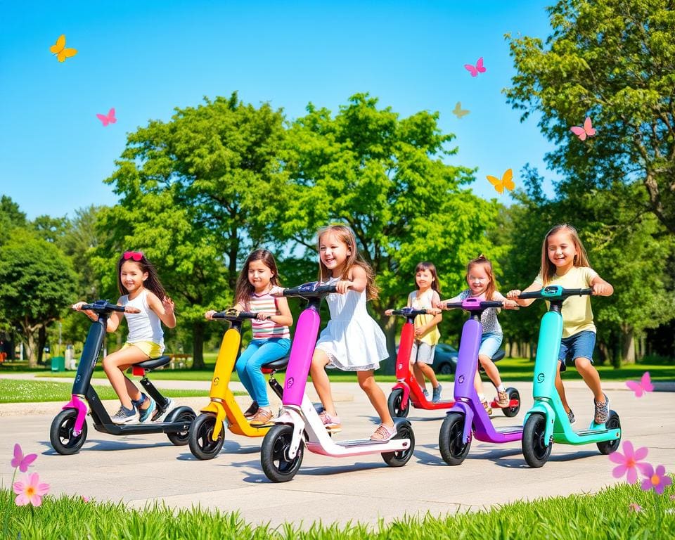 Elektrische scooters voor kinderen: Veilig en stil