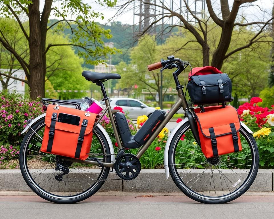 Fietstassen voor dagelijks gemak onderweg