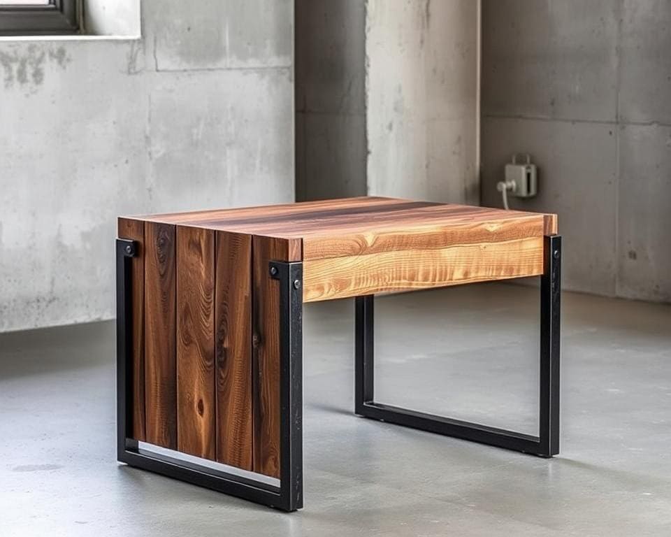 Industrieel sidetable: voeg een rauw accent toe aan je interieur