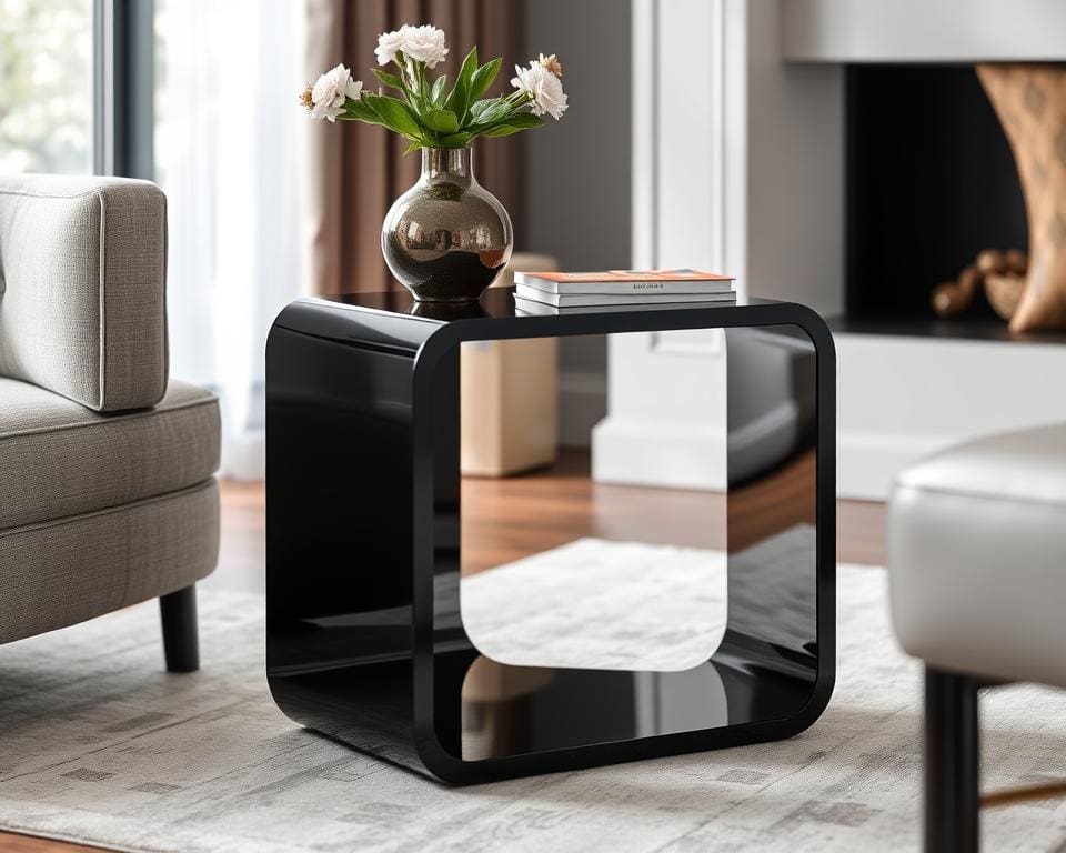 Sidetable in zwart: veelzijdig en altijd elegant