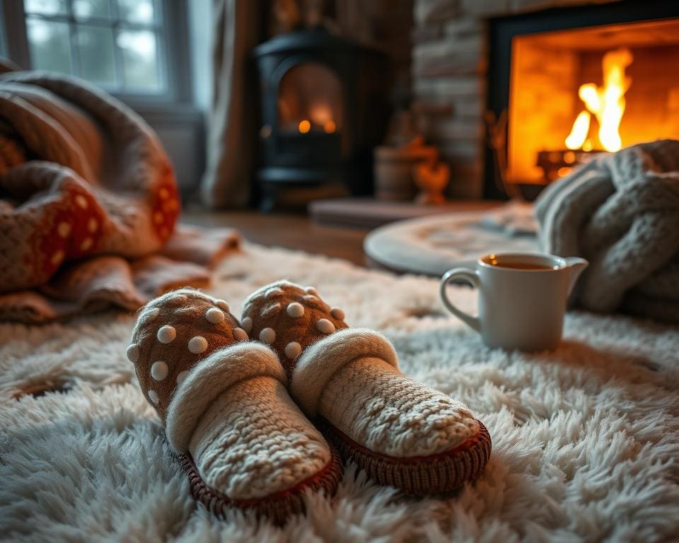 Warme pantoffels voor knusse avonden binnen