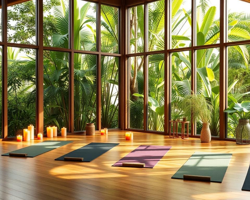 Yoga lessen en mindfulness training