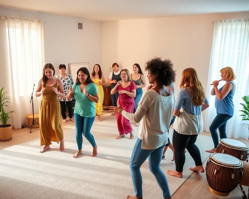 muziek en beweging in traditionele therapieën