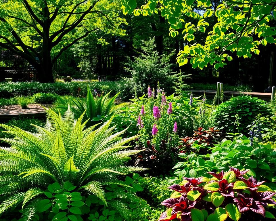 schaduwrijke tuinplanten