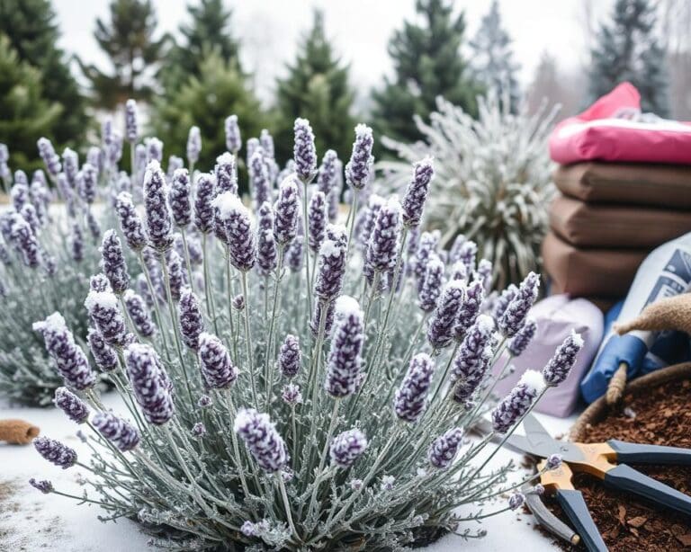 Hoe verzorg je lavendel in de winter?