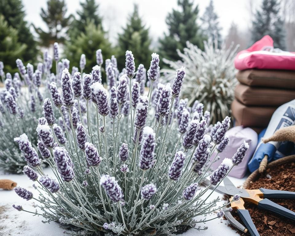 Hoe verzorg je lavendel in de winter?