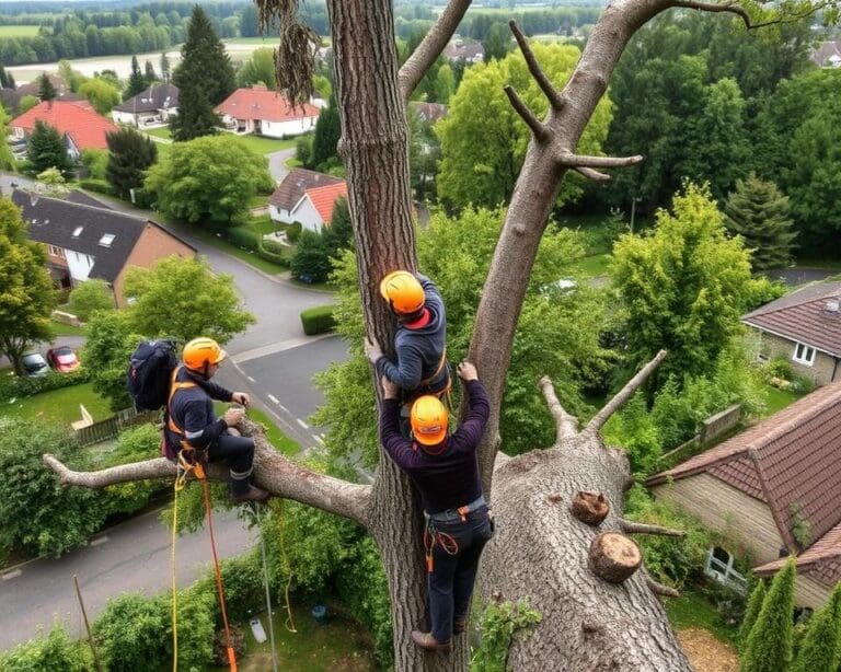 Veilig bomen kappen in Baarn: uw boomspecialist