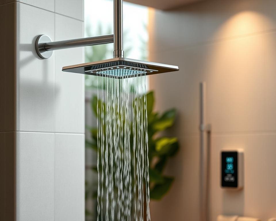 slimme technologie voor de douche